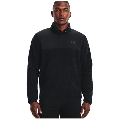 Under Armour Mens SweaterFleece Half Zip Top