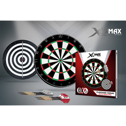 XQ Max 2cm Flocked Dartboard Set