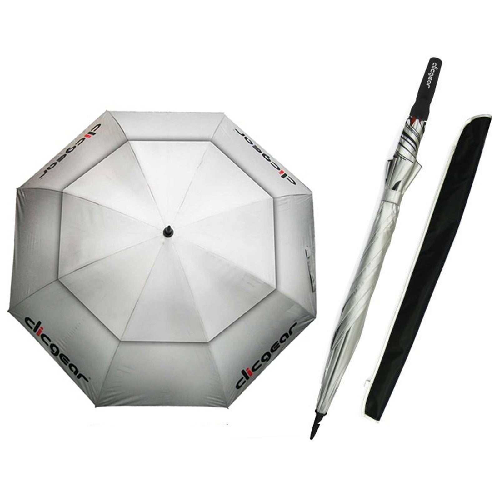 Clicgear 68" Double Canopy Umbrella