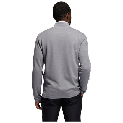 adidas Mens 3-Stripes Half Zip Sweatshirt