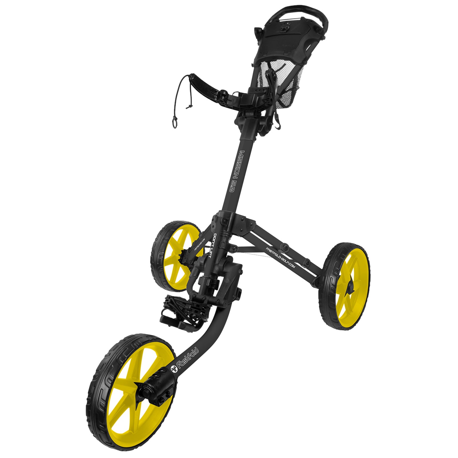 FastFold Mission 5.0 Trolley - Yellow Wheels
