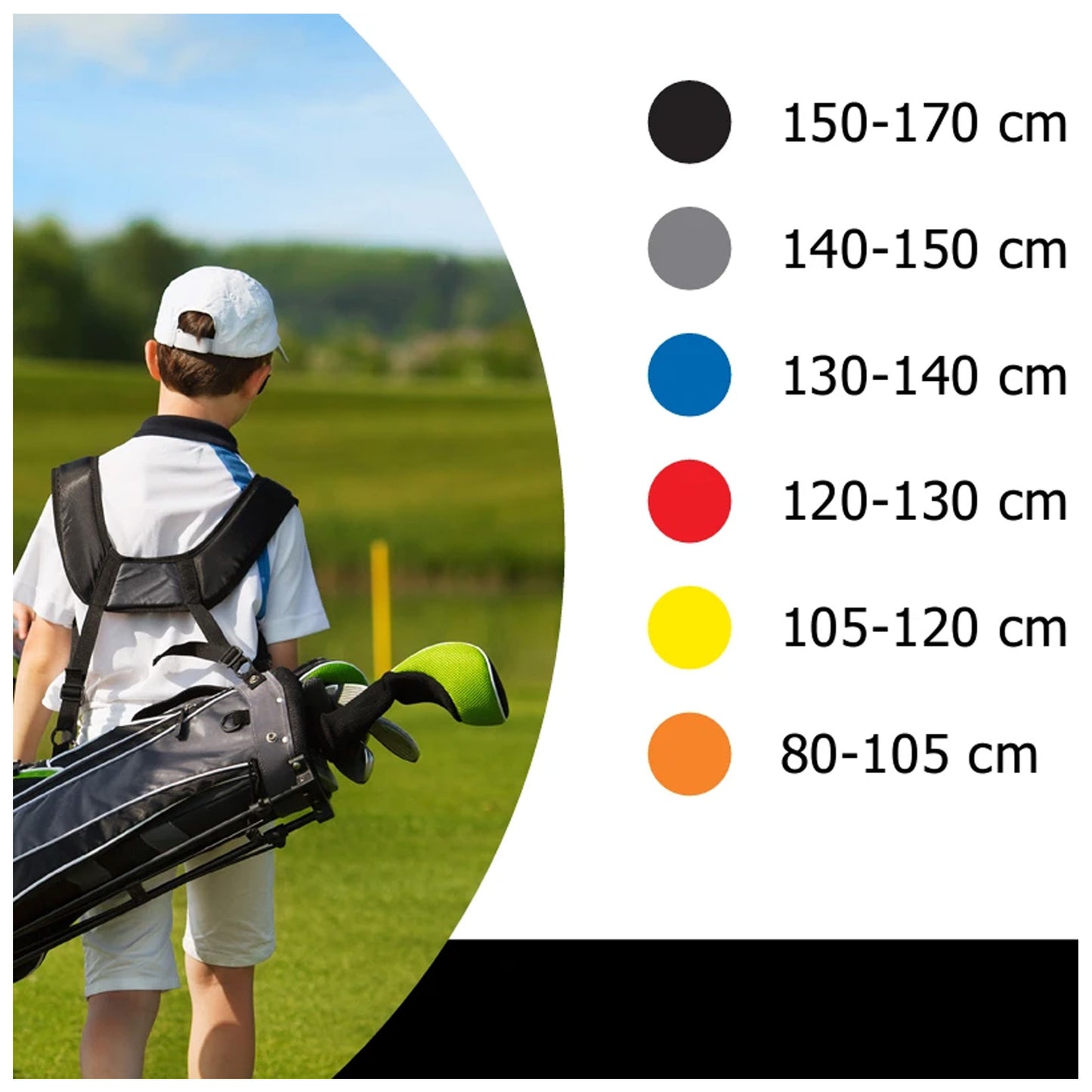 Left Handed Future Golf Junior Stand Bag Package Sets
