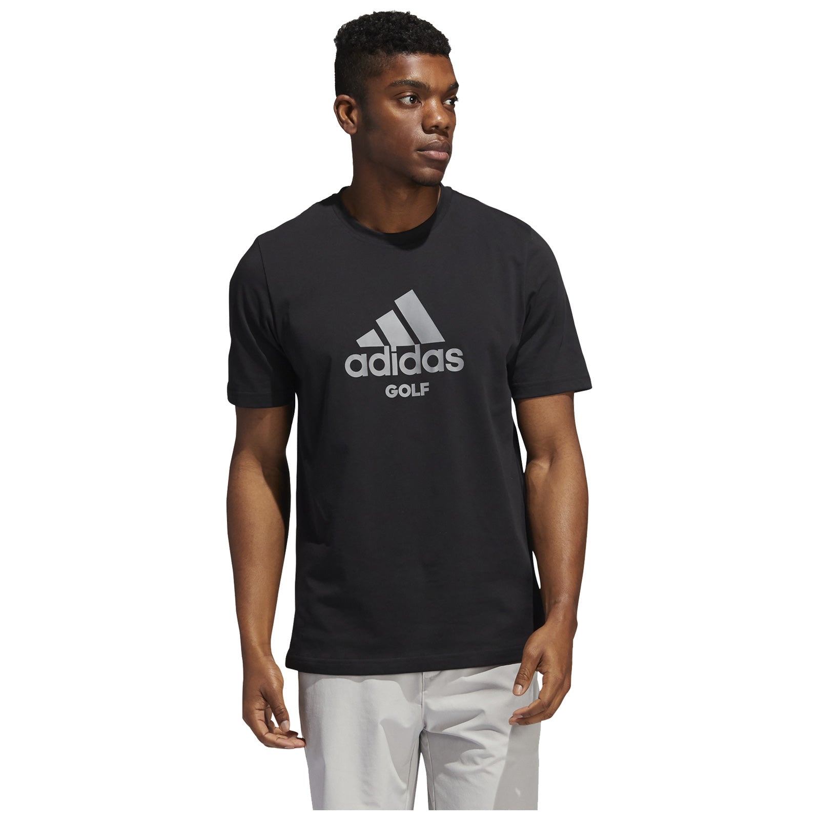 adidas Mens Golf Logo T-Shirt XS