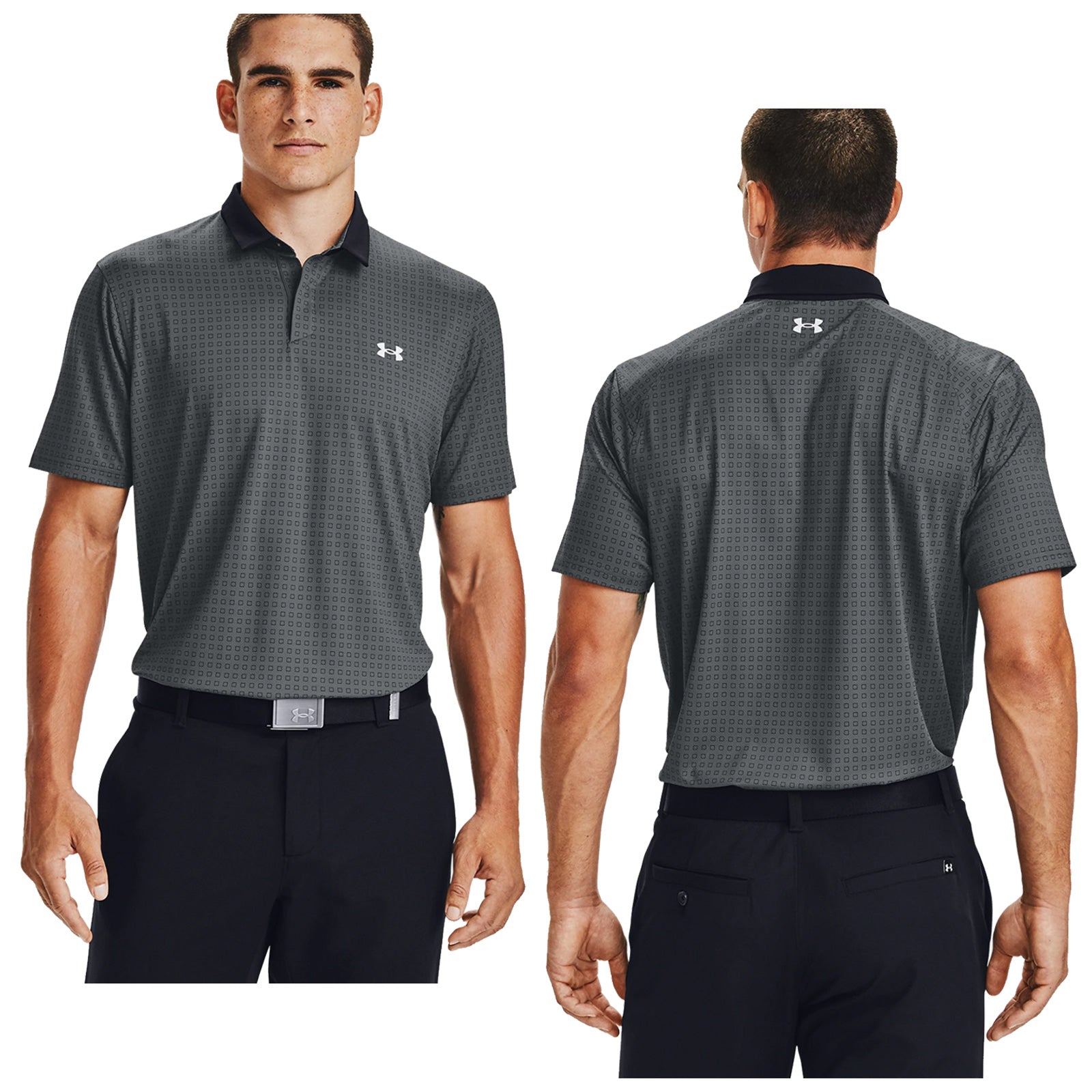 Under Armour Mens Iso-Chill Grid Polo Shirt