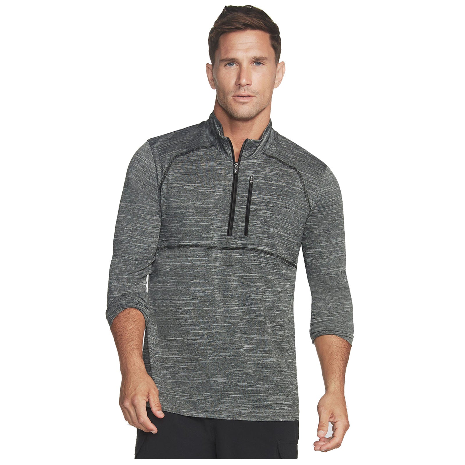 Skechers Mens On The Road Half Zip Top
