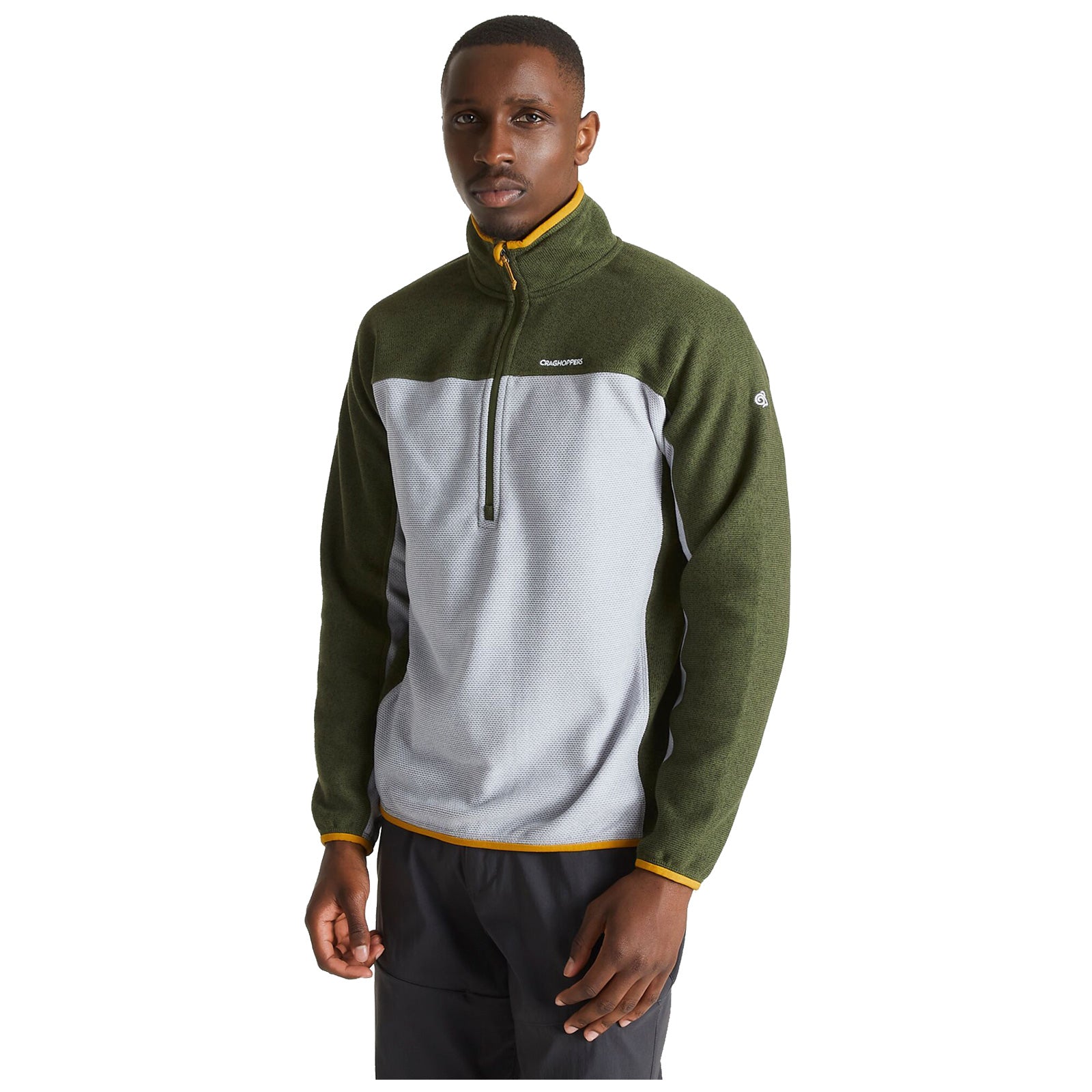 Craghoppers Mens Gregor Half Zip Fleece More Sports