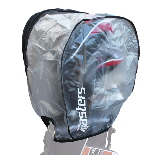 big max golf bag rain cover BOYEA & SKULLEAP Cover/Hood Nylon Waterproof dust Cover Fits Most Golf cart Bags Easy to use Collapsible and removabl Golf Accessory Gifts (1680D Nylon, Large) If you have a waterproof golf bag its not a problem Big Max Raincover Regenschutzhlle fr