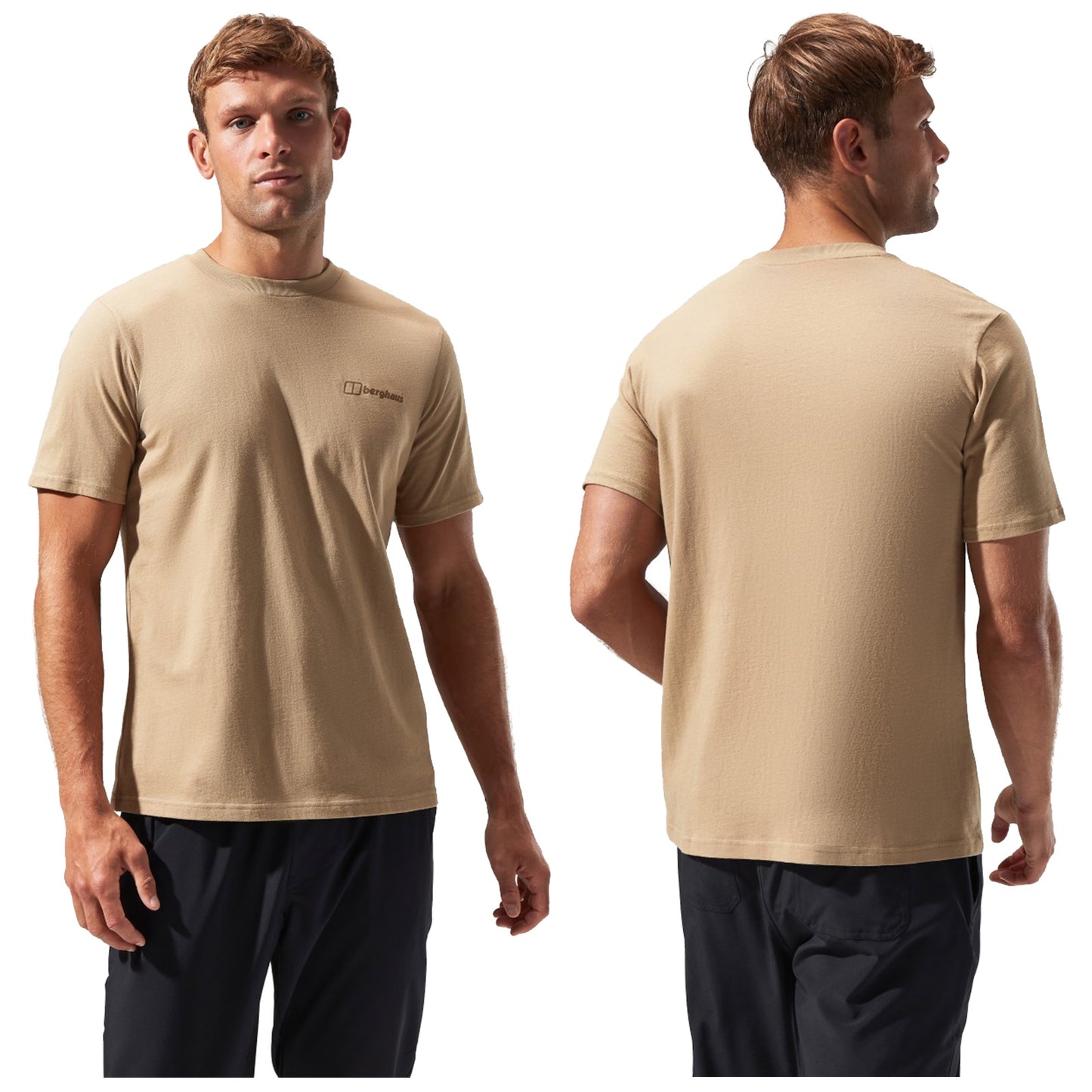 Berghaus Mens Organic Cotton Colour Logo T-Shirt
