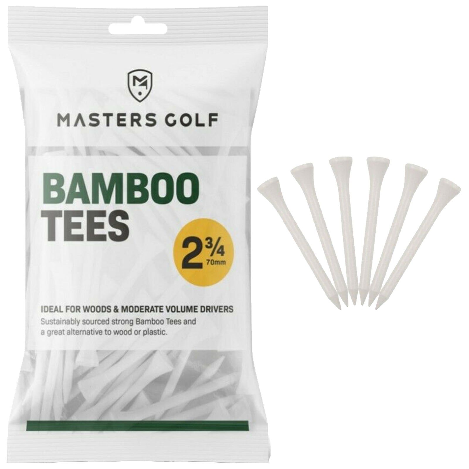 Masters Golf Bamboo Tees