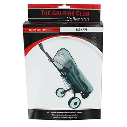 Golfers Club Collection Clear Golf Bag Cover