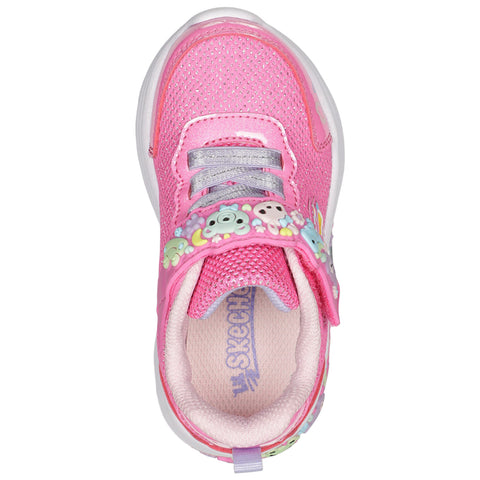 Skechers Infant My Dreamers Glitter Trainers 4K UK