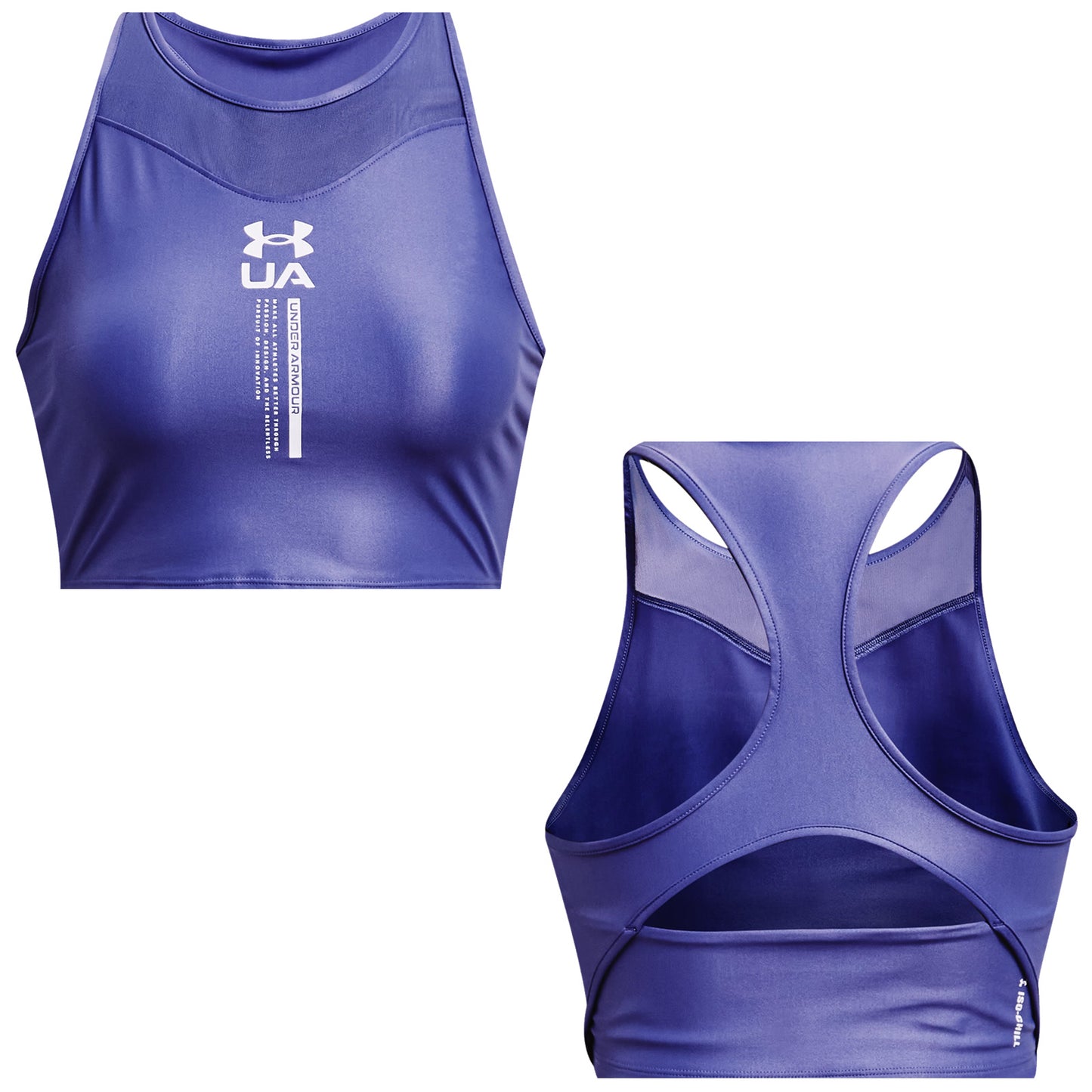 Under Armour Ladies Iso-Chill Crop Tank Top