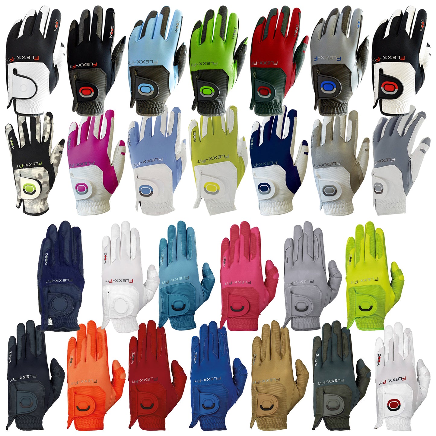 Zoom Ladies Left Hand Flexx Fit WEATHER Golf Glove - One Size