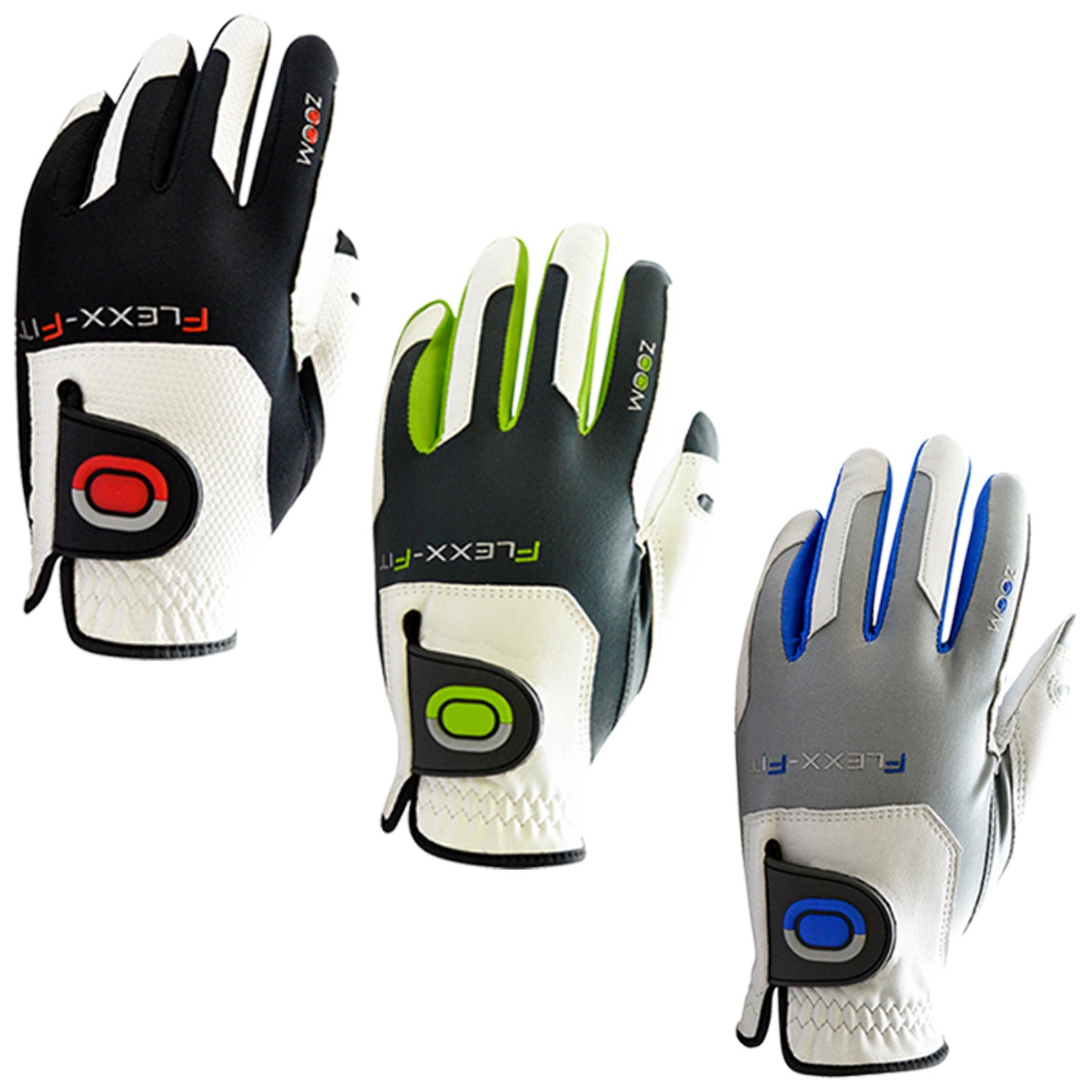 Zoom Mens Left Hand Flexx Fit GRIP Golf Glove - One Size