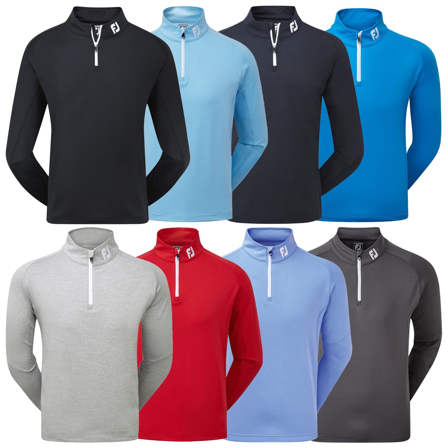 FootJoy Mens Chill-Out Half Zip Pullover Top