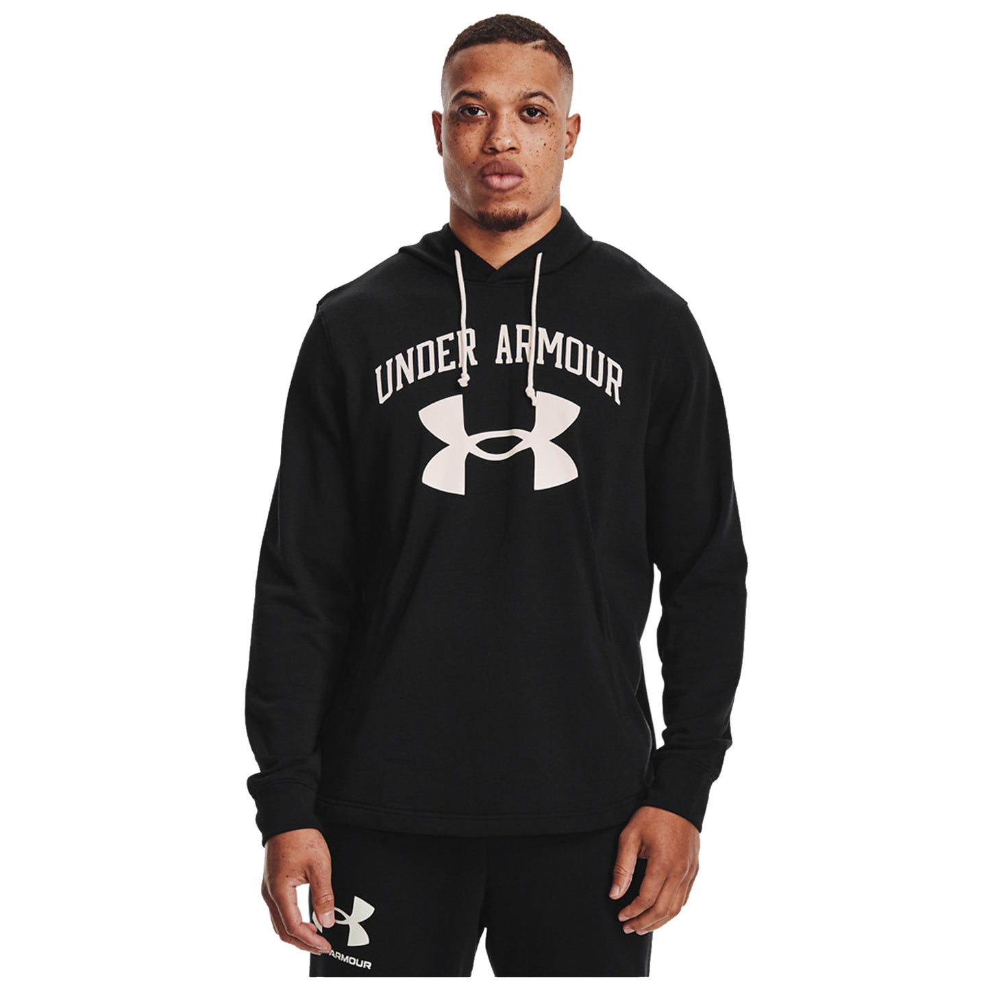 Under Armour Mens Rival Terry Big Logo Hoodie