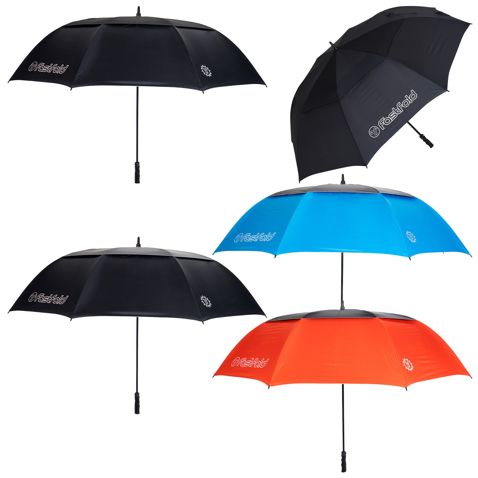 FastFold 72" Double Canopy Umbrellas