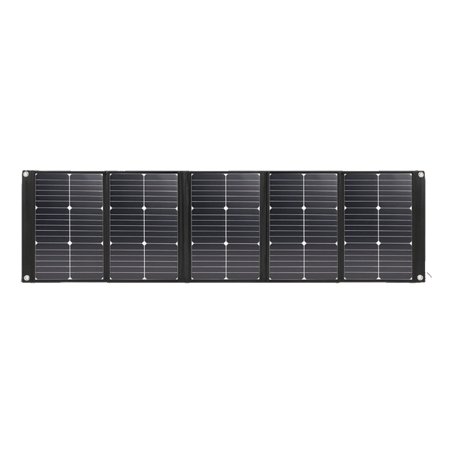 A solar panel consists of multiple connected photovoltaic cells absorbing sunlight to generate electricity typically used in outdoor environments for energy needs.