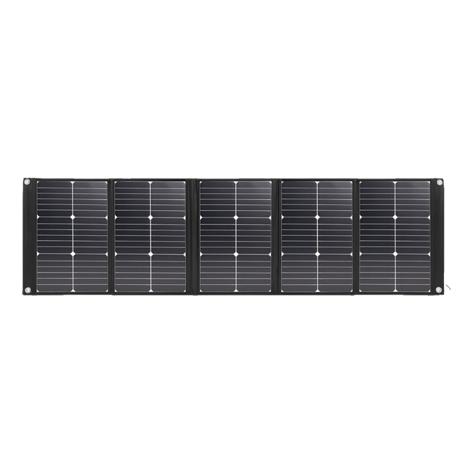 A solar panel consists of multiple connected photovoltaic cells absorbing sunlight to generate electricity typically used in outdoor environments for energy needs.