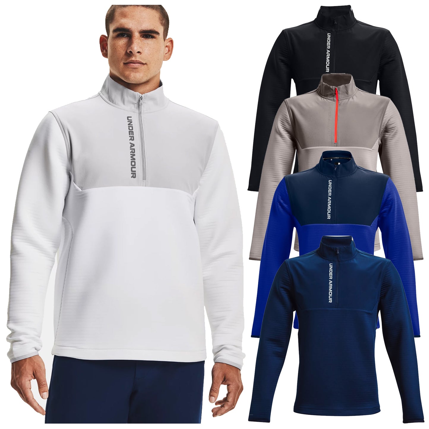 Under Armour Mens Storm Daytona Half Zip Top