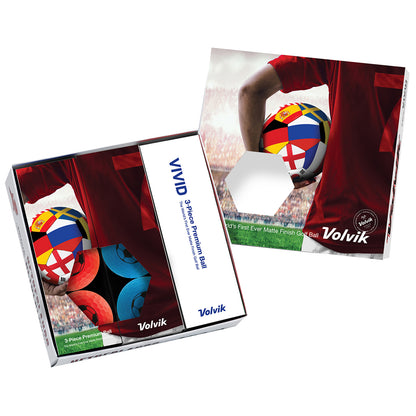 Volvik Vivid Golf Balls Special Edition World Cup Pack