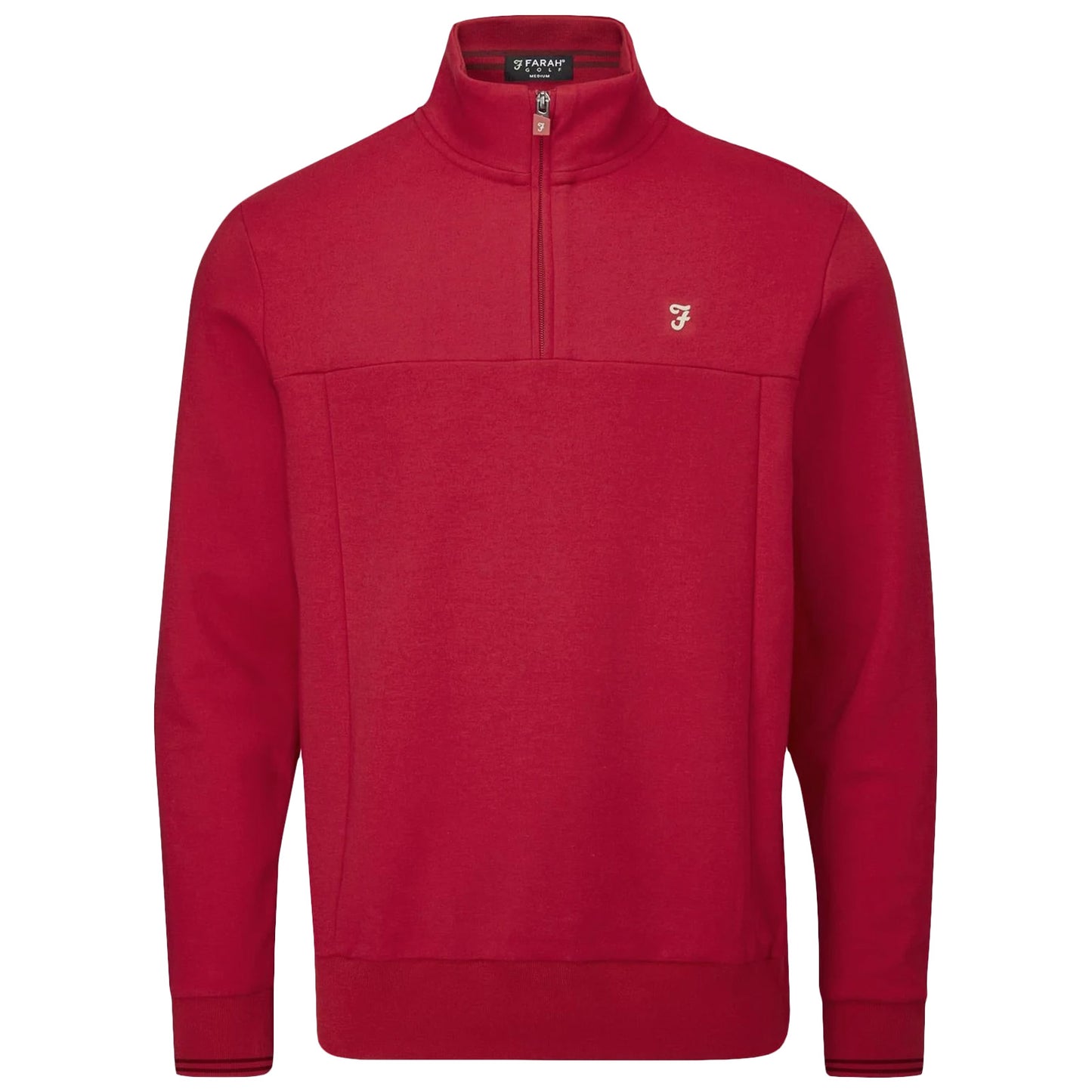 Farah Mens Tisdale Half Zip Top