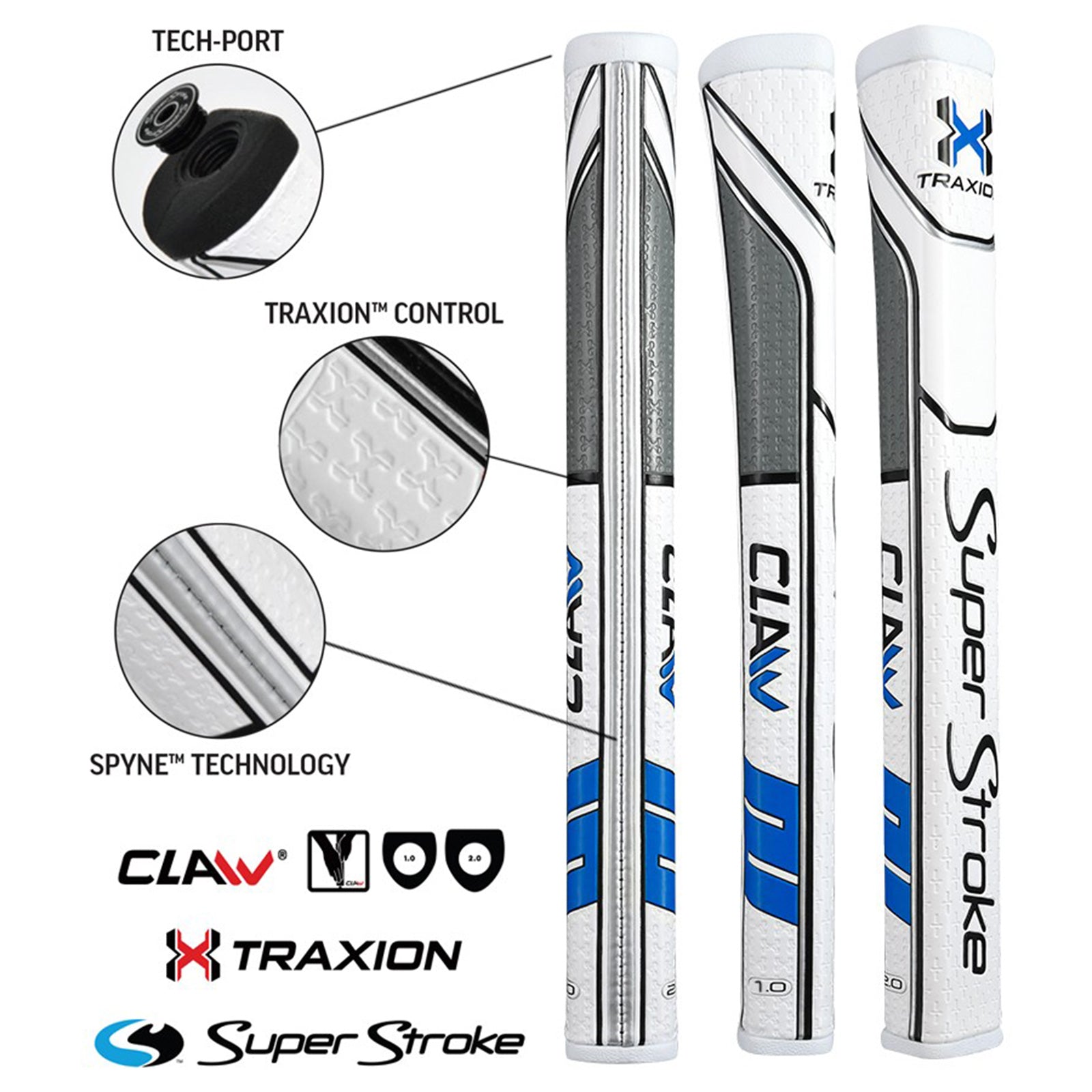 SuperStroke Traxion Claw Putter Grips