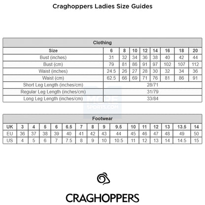 Craghoppers Ladies Caldbeck Waterproof Jacket