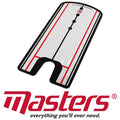 A putting mirror in a rectangular shape features black and red alignment lines with holes. It is designed to assist golfers in improving their putting technique in personalized practice space. Masters everything you'll ever need.