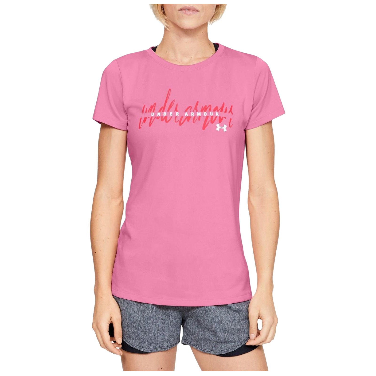 Under Armour Ladies Tech Branded Fit Kit T-Shirt