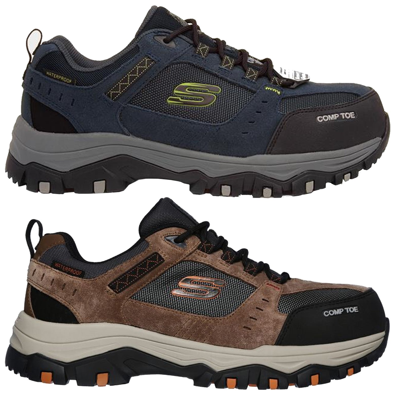 Skechers Mens Work Greetah Comp Toe Shoes