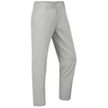 Light gray trousers are displayed standing upright with a smooth fabric and tailored design emphasizing a modern look suitable for casual or semi-formal settings
