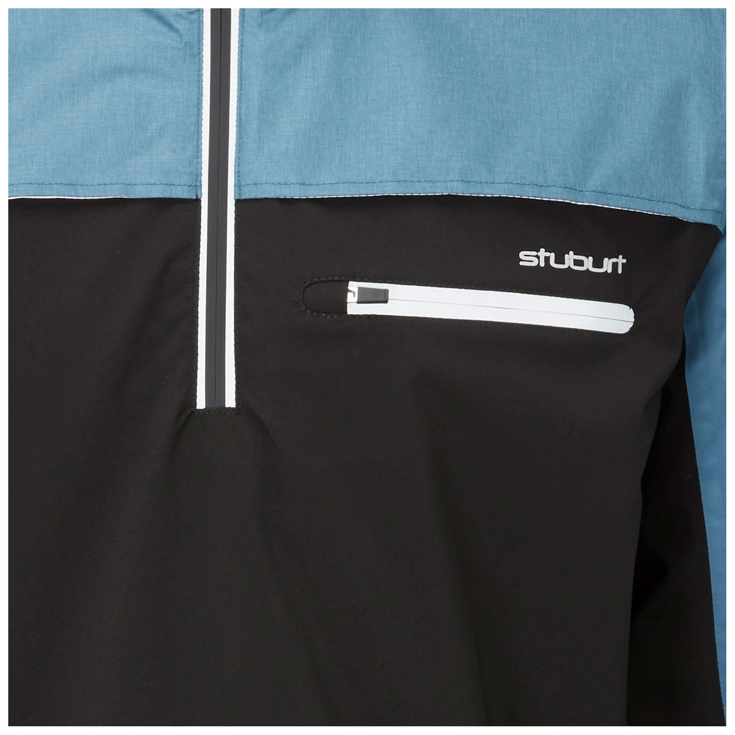 Stuburt Mens Evolution Reflective Waterproof Half Zip Jacket