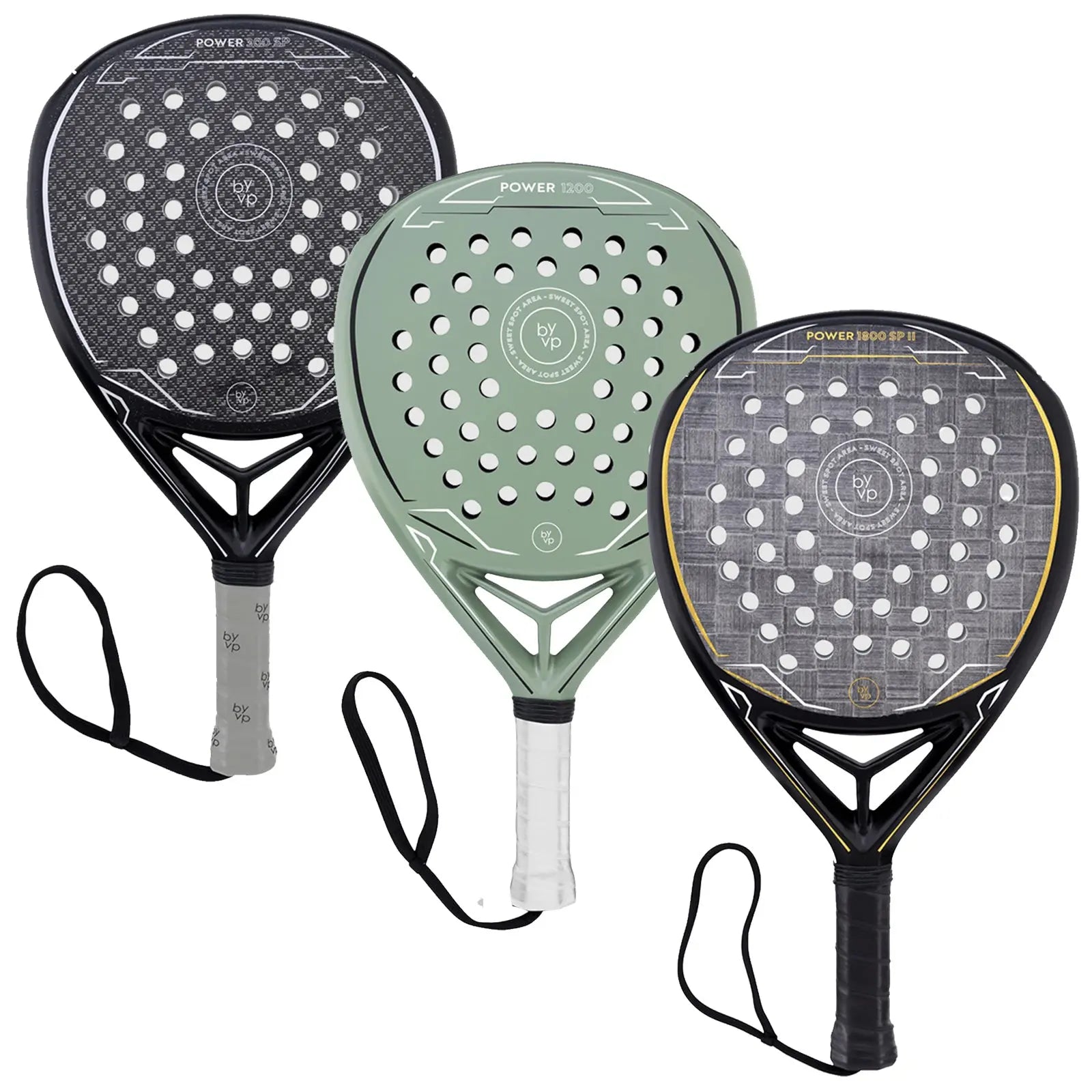 Panda Power Rackets By-VP Diamond Power Padel Racket - More Sports