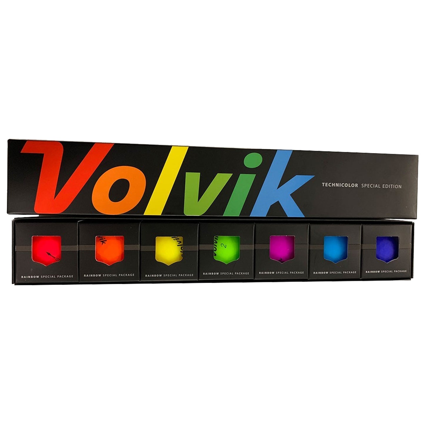 Volvik Vivid Golf Balls Special Edition Rainbow Packs